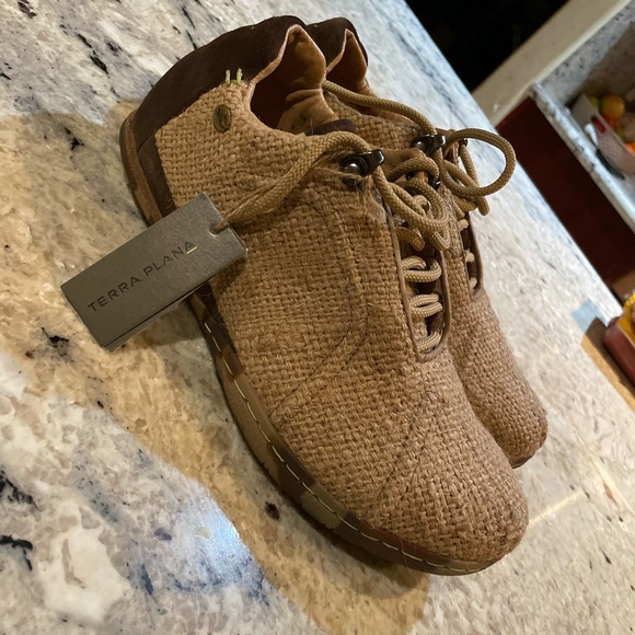 Terra Plana Coffee Bag Natural And Brown - Picture 3 of 8